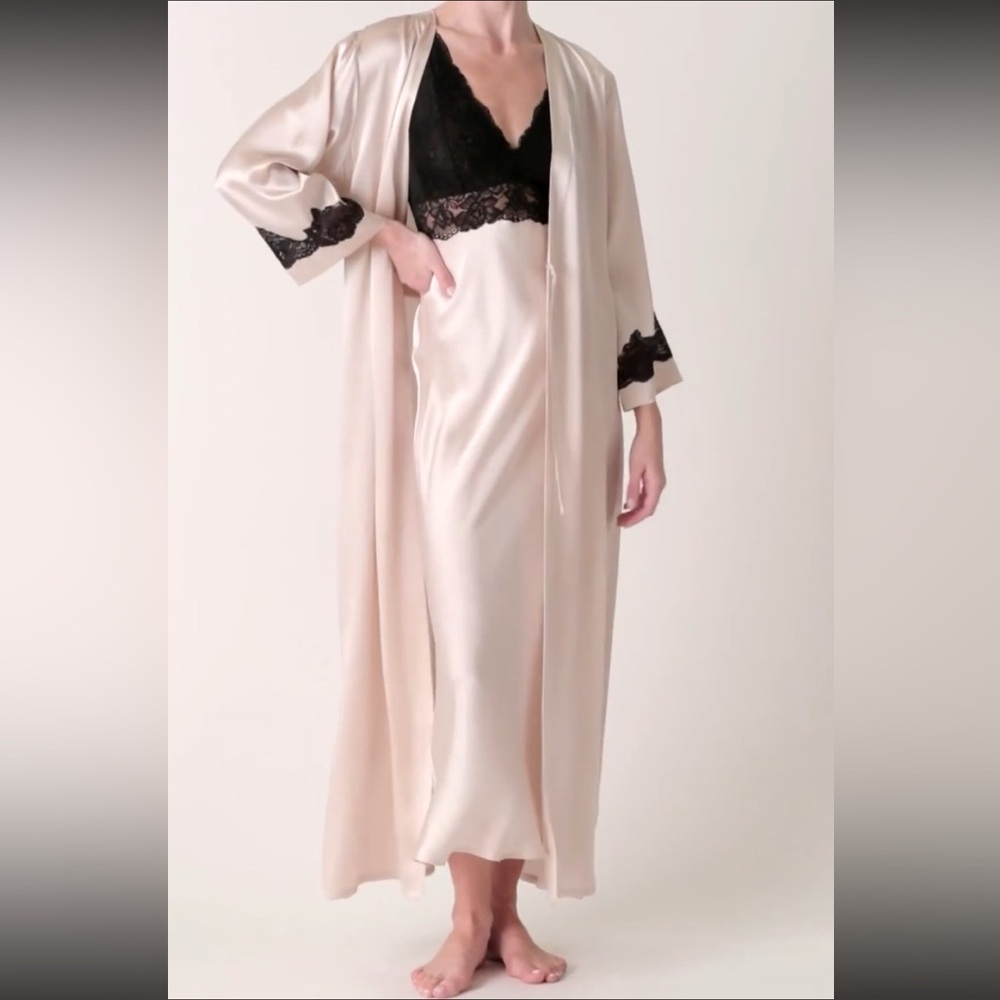 100% Silk Robe
